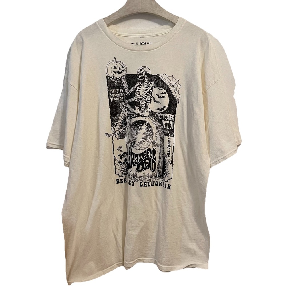 Grateful Dead T-Shirt Tee XL Mens Berkeley Halloween Rock Band Concert NWT